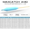Maxcatch 100FT 3/4/5/6/8WT Double Color Fly Fishing Line Weight Forward