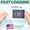 Yes4Quality - Vertical Passport & ID Badge Holder - 4x6