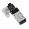 2 Position 5 Way Pneumatic Solenoid Valve Aluminium Alloy Wear