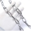 KAIISSA Stainless Steel Chain Strong, Heavy Duty Welded Chain Links