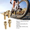 Bike Stem Bolts Screw M6 20mm Accurate Thread Rustproof Reliable