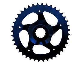M-Wave Unisex Adult PD-DM-Gen3 E-Bike Chainring for Bosch GEN 3, for 1/2 x 3/32 & 11/128 Inch Chains, Chain Line 47 mm, Steel, Black, 20 x 20 x 1 cm