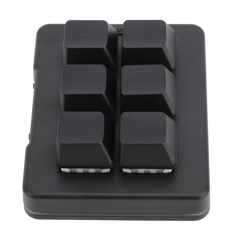 6 Key Gaming Keyboard Wired USB 2.4G Bluetooth Macro Programming