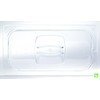 Rubbermaid 1/9 Gastronorm Hard Cover with Peg Hole - Clear
