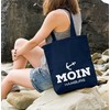 MoonWorks Moin Hamburg Jute Bag Anchor Cotton Bag, Moin Hamburg