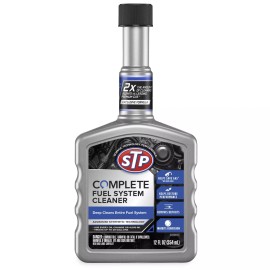 STP Complete Fuel System Cleaner 12 oz Deep Clean for Gasoline Engines