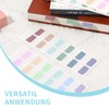 IUSOT 1260 Stück Index Tabs, 3 Farbschemata und 3 Größen