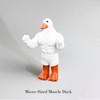 KIAYOO Mini Muscle Duck,Funny Gifts Car Home Office Ornament Decoration