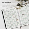 SmartPanda 2025 2026 Diary - Weekly Planner A4 - French