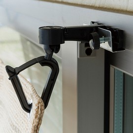 Yamazen NYZF-SW Shade Hooks, Set of 2, Swing Absorption, Shade and Deare, Mounting Hardware, Power Saving, Energy Saving, Veranda, UV Protection, Waterproof, Cool Breeze