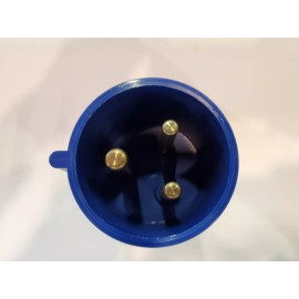 WALTHER WERKE CONNNECTOR, IEC, 32A 3-Pole 230V, MALE PLUG 230306