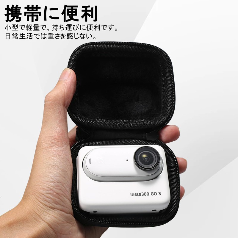 For Insta360 GO 3S/GO 3 Camera Bag, Full Protection, Insta360