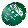 9" Vacuum Brazed Diamond Saw Blades for Metal, 7/8"-5/8" Arbor