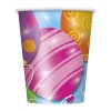 Unique Copos de papel balão para festa de aniversário cintilante