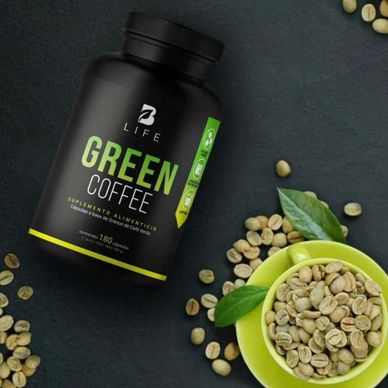 Café Verde 100 Puro 180 Cápsulas Life Green Coffee
