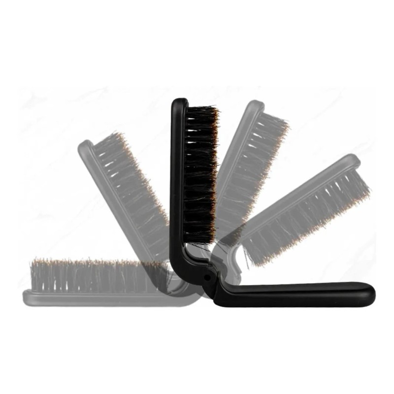 Cepillo De Bigote De Cerdas De Bolsillo Peine De Aseo