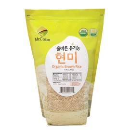 McCabe Organic Brown Rice - Brown Rice Organic | Rich with Fiber & Minerals | USDA and CCOF Certified | Product of USA | 3Lbs