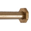 Ivilon Tension Curtain Rod - Hexagonal Spring Tension Rod for
