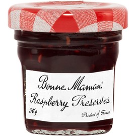 Bonne Maman Raspberry Jam, 1.1 oz (30 g) x 3 Packs