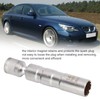 Magnetic Swivel Spark Plug Socket, Chrome Vanadium Alloy Steel 3/8in