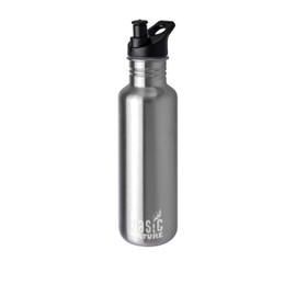 Basic Nature Sport Water Bottle, Matte, 0.75 L