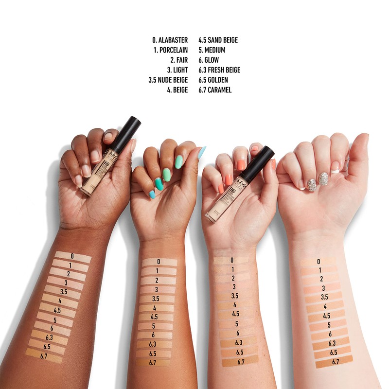 NYX PROFESSIONAL MAKEUP HD Studio Photogenic Concealer Wand, Medium Coverage