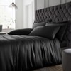 Catherine Lansfield Silky Soft Satin Single Duvet Cover Set with