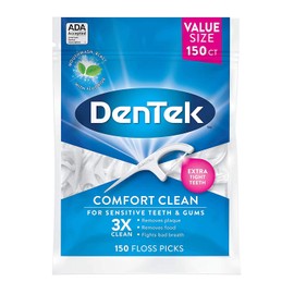 DenTek Comfort Clean Floss Picks Fresh Mint 150 Each