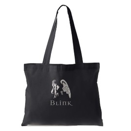 Weeping Angel Tote Bag Black