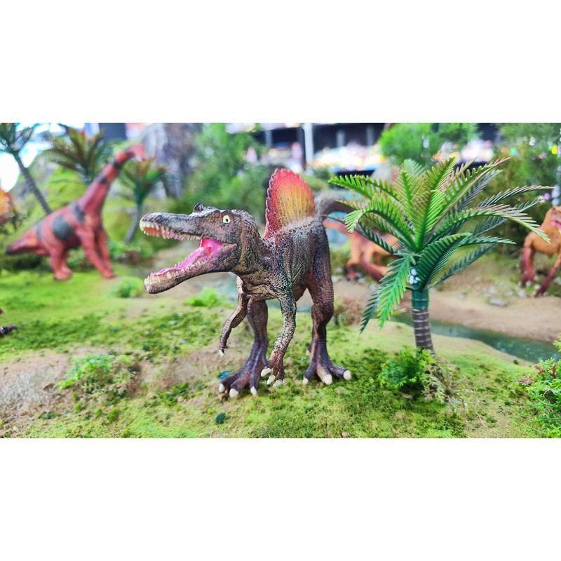 Zappi Co Childrens Spinosaurus Dinosaur Figure Toy (27cm Length) Realistic