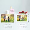 Boxalls Acrylic Magnetic Photo Frame Double Sided Frameless Picture Frame,