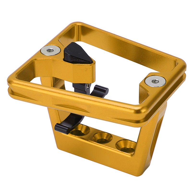 Folding Bike Front Carrier Adapter Aluminium Alloy Hollow Carved Mount