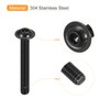 sourcing map Flanged Button Head Socket Cap Screws, 15pcs M6x50mm