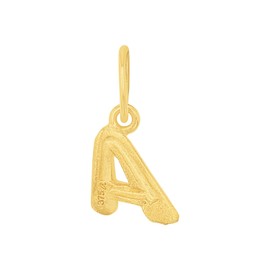 Amor Motif pendant unisex women's men's pendant, gold, A, comes in jewellery gift box, 2013425, Gold, None