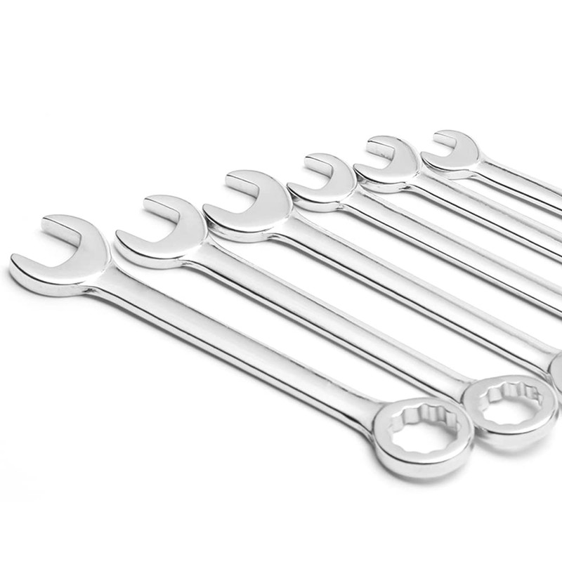 alladaga Mini Combination Wrench Set, Metric and SAE Small Wrench