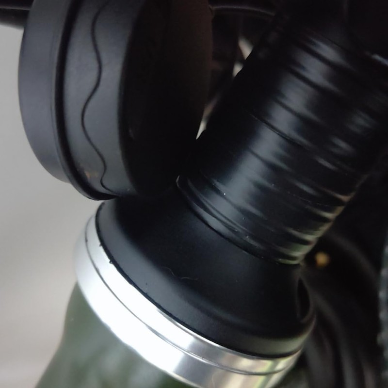DJC Bike - Auriculares Integrados de enrutamiento de Cable sin