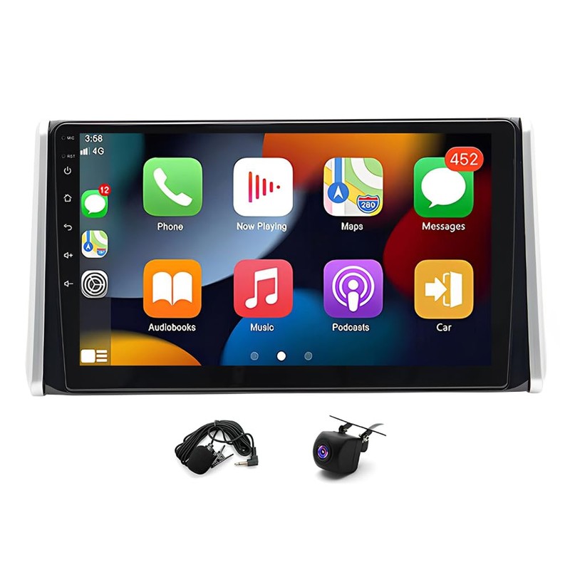 4+64G Android 14 Car Stereo Radio for RAV4 2018 2019