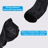 Chandelier Black Cord Cover 2 Pack Touch Fasteners 70.8inches,Brushed Polyester