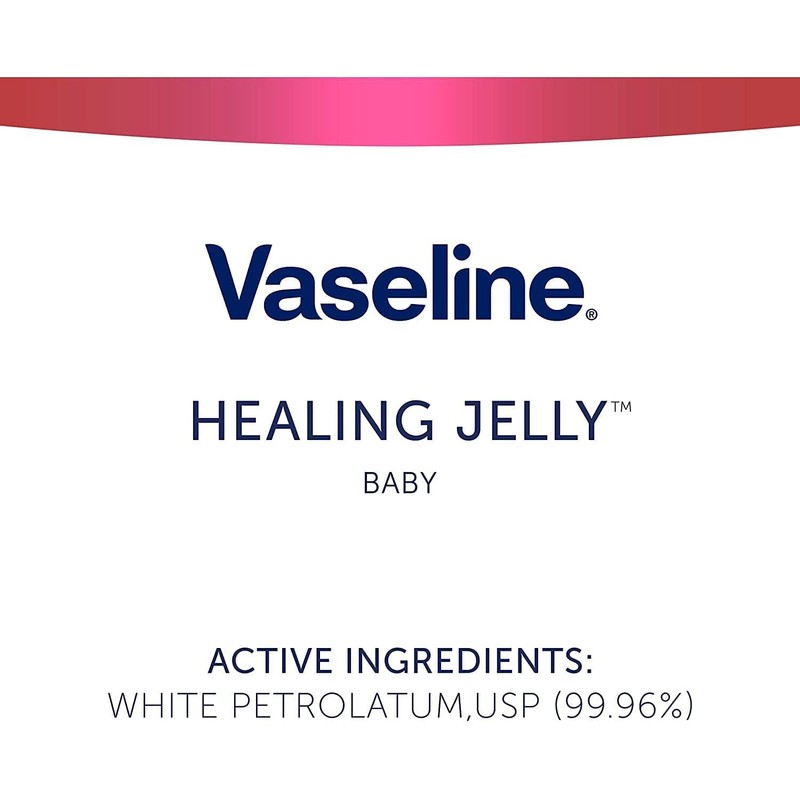 Vaseline 100% Pure Petroleum Jelly, Baby 13 Ounce (Pack of