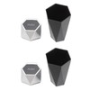 2Pcs Car Trash Can with Lid Waterproof Decorative Automotive Portable