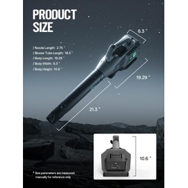 LZLXXLZL Leaf Blower Cordless, 40V 600CFM &180MPH Electric Leaf Blower with 5.0Ah Battery, Fast Charger and Extension Tube for Blowing Leaves Snow for Yard Garden Lawn Care, Grey