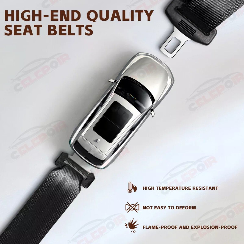 Honda 2X Genuine Honda Accord Sedan 3 Point Safety Adjustable