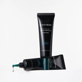Nature Republic Scalp and Crown Care Fine Hair Care 50ml 1 Black Bean Intensive Ampoule for Hair Loss Symptoms Improvement / 네이처리퍼블릭 두피 정수리케어 가는 모발 케어 50ml 1개 블랙빈 탈모증상 개선 집중 앰플