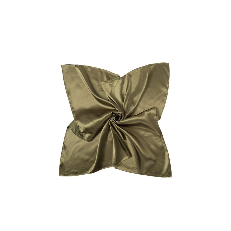 New Satin Silk Shiny Plain Solid Colours Large Square Plain