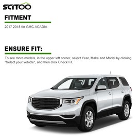 SCITOO Key Fob Keyless Entry 2020 for GMC for Acadia 2.0L, 2017-2020 for GMC for Acadia 2.5L, 2018-2020 for GMC for Terrain 1.5L, 2018-2019 for GMC for Terrain 1.6L 2.0L HYQ1EA (2 PCS) 5 buttons