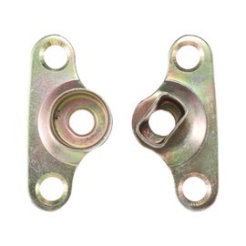 X AUTOHAUX 1 Pair Left and Right Side Tailgate Hinge Roller Pivot E7TZ99430B38A E7TZ99430B39A for Ford F-150 1987-2004 for Ford F-250 1987-1997