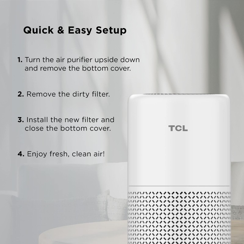 TCL Air Purifier Replacement Filter for Breeva A1 and A1W,