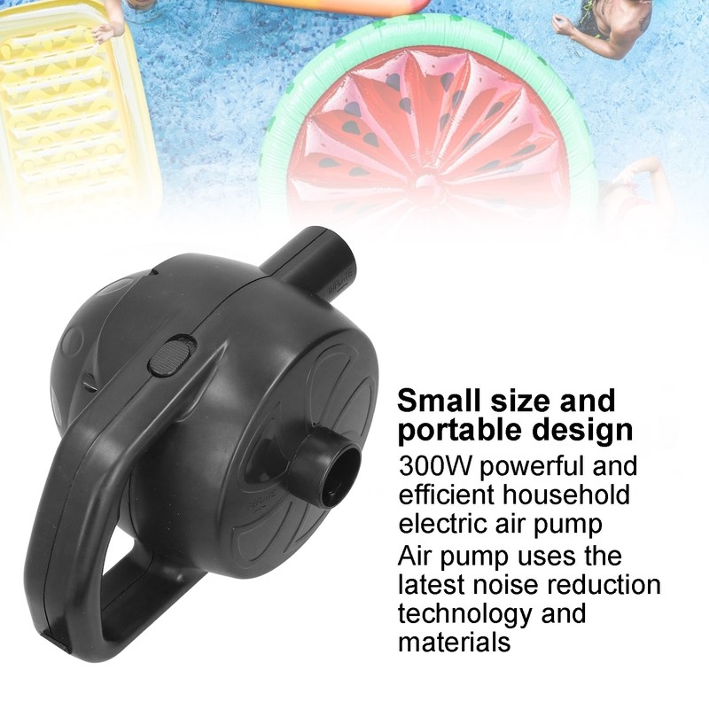 Electric Air Pump 300W Multifunctinoal Powerful Portable Space Saving Low