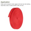 sourcing map Flat Nylon Webbing Strap 3/8 Inch 10 Yards