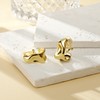 Gold Clip on Earrings for Women Hypoallergenic - 14K Gold